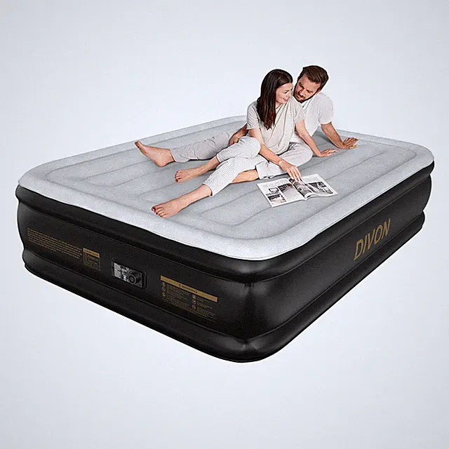 DIVON Air Mattress Full with Built in Pump,18’’High Blow Up Mattress