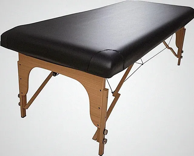 Massage Table Cover Protector Vinyl Leather Spa Bed Covers - Fits Beds 28-32" Wi