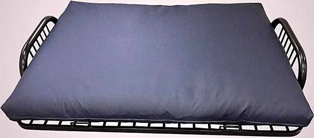 Queen Navy Blue Leather Vinyl Futon Mattress Covers, Bed Slipcovers 6x60x 80