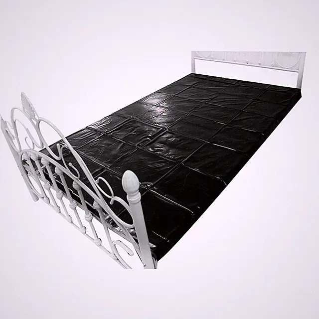 USA Waterproof Black PVC Bed Sheet Cover for Wet Games Full Size Bedding Sheet