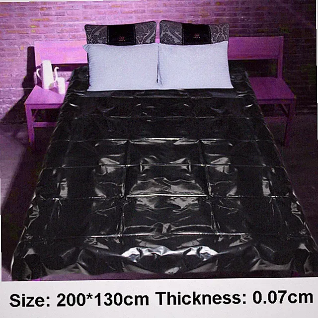 Waterproof Full Size Bed Sheet Cover for Wet Games Lubricants Bed Cover Couple