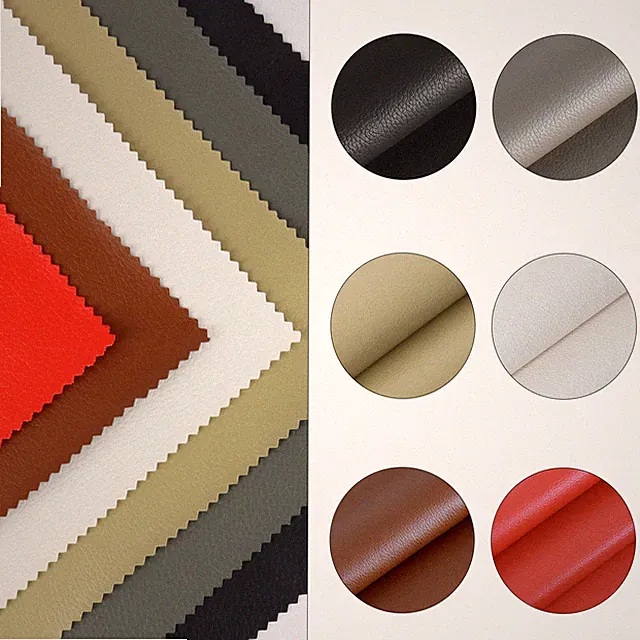 Waterproof Vinyl Leather Fabric Sheets Durable Anti-UV for Boat,Car DIY Renovate